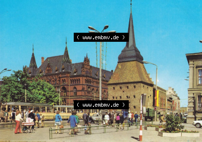 Hansestadt Rostock 1977, Rostocker Steintor, zum herunterladen freigegeben Sammlung