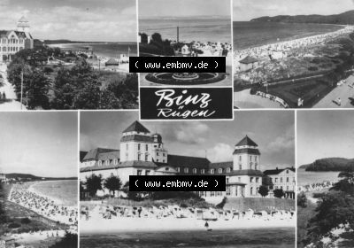 DDR Ostseebad Binz 1970, Binz auf Rügen, Photo H. Zobler Binz-Rügen, zum herunterladen freigegeben Sammlung