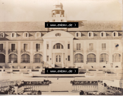 Altes Foto aus DDR Bezirk Rostock, Kreis Rügen, Ostseebad Binz 1959, 2107 Kurhaus in Binz. Digitales Bildmaterial von Fotos aus... Sammlung