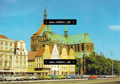 Hansestadt Rostock 1986, Rostocker Ernst Thälmann Platz, zum herunterladen freigegeben Sammlung
