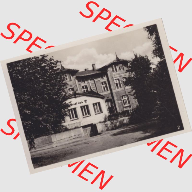 Altes Foto aus DDR Bezirk Rostock, Kreis Bad Doberan, Ostseebad Rerik 1967, 2. Stadt Café Foto-Ansicht - Foto Handabzug vom Verlag Hans C. Schmiedicke, Kunstverlag,... Sammlung