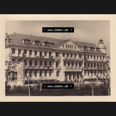 Alte Foto-Ansicht DDR Bezirk Rostock, Kreis Bad Doberan, Ostseebad Kühlungsborn 1954, 9236 FDGB-Heim Georgij Dimitroff. Digitales Bildmaterial von Fotos aus der DDR,... Sammlung