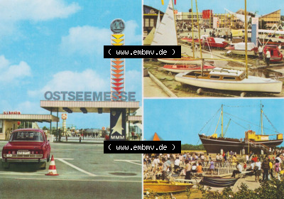 Hansestadt Rostock 1975, Ostseemesse Rostock-Schutow, zum herunterladen freigegeben Sammlung