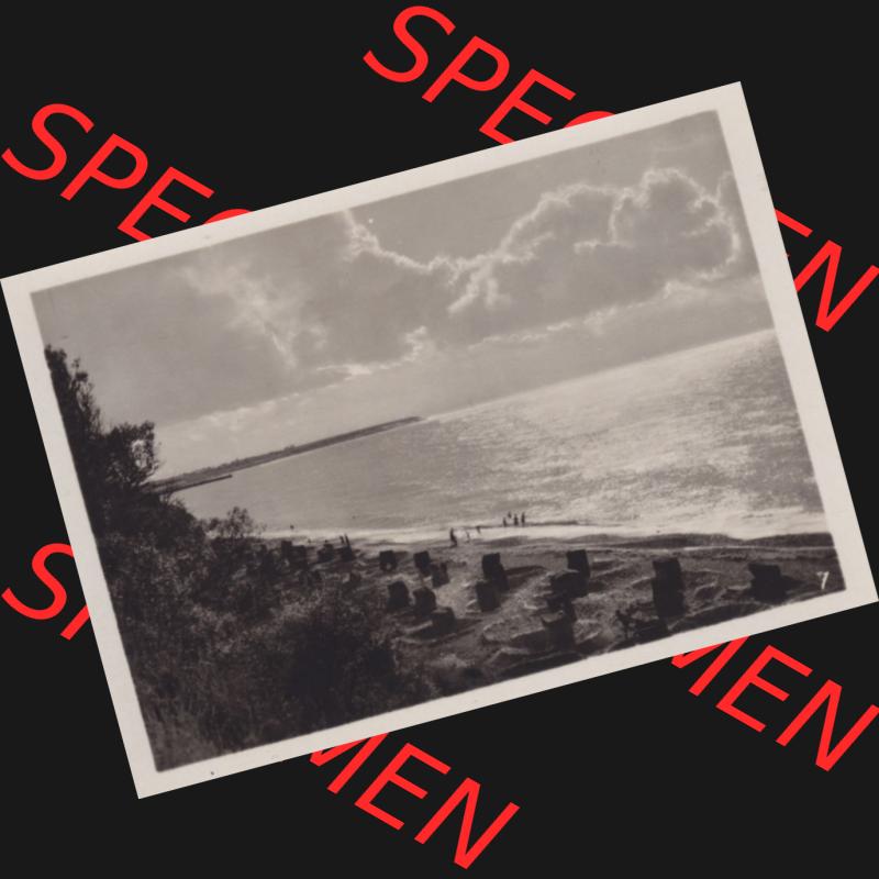 Altes Foto aus DDR Bezirk Rostock, Kreis Bad Doberan, Ostseebad Rerik 1967, 7. Am Strand. Foto-Ansicht - Foto Handabzug vom Verlag Hans C. Schmiedicke, Kunstverlag,... Sammlung