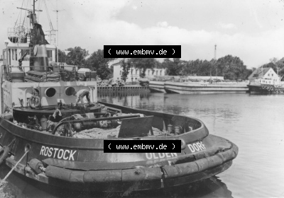 DDR Putbus 1982, Hafen von Lauterbach in Putbus auf Rügen, Mehrbildkarte Sammlung