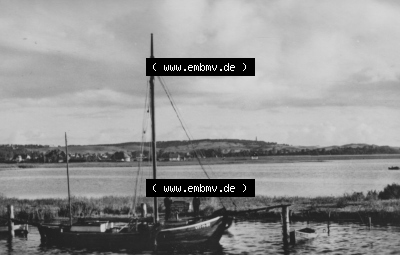 DDR Insel Hiddensee 1970, 8. Blick von Vitte auf Kloster, Heldge-Verlag KG, Köthen-Anh Sammlung