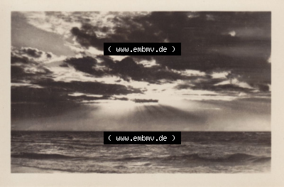 Insel Usedom Ostseebad Koserow 1956, 6 Sonnenaufgang oder Sonnenuntergang, Koserow a. Usedom, Heldge-Verlag KG, Köthen/Anhalt Sammlung