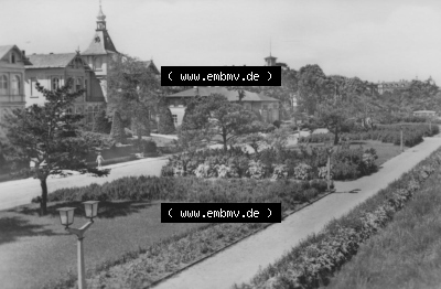 DDR Zinnowitz auf Usedom 1965, 7. Blick auf Promenade der Völkerfreundschaft, Heldge-Verlag KG - Köthen-Anh. Sammlung