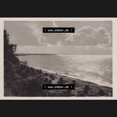 Altes Foto aus DDR Bezirk Rostock, Kreis Bad Doberan, Ostseebad Rerik 1967, 7. Am Strand. Foto-Ansicht - Foto Handabzug vom Verlag Hans C. Schmiedicke, Kunstverlag,... Sammlung