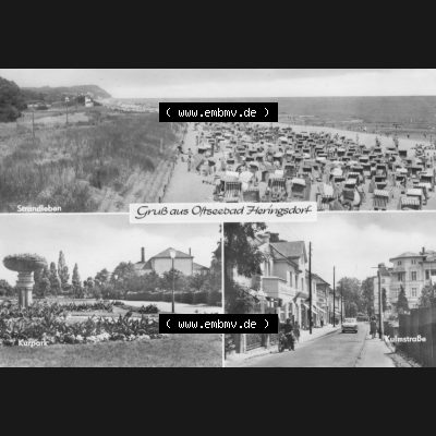 Alte Ansichtskarte DDR Bezirk Rostock, Kreis Wolgast, Seebad Heringsdorf 1971, Strand, Grußkarte, Foto und Kunstverlag Bruno Scholz, 8705 Ebersbach-Sa.... Sammlung