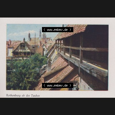 Lithographien Fotos, Heldge-Verlag Köthen/Anhalt Deutschland im farbigen Bild - 50 Heldge-farb-fotos Rothenburg ob der Tauber I. Sammlung von 50 Heldge-farb-fotos des Heldge-Verlages... Sammlung