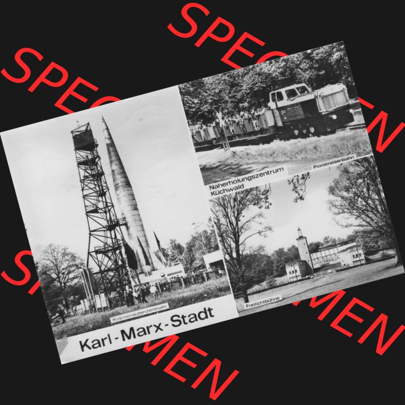 Ansichtskarte Foto-Ansicht DDR, Stadt Karl-Marx-Stadt 1976, Kosmonautenzentrum, Naherholungszentrum Freilichtbühne. Digitales Bildmaterial von Ansichtskarten aus der DDR,... Sammlung