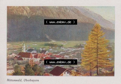 Heldge-Verlag Köthen/Anhalt Deutschland im farbigen Bild - 50 Heldge-farb-fotos Mittenwald, Oberbayern II, zum herunterladen... Sammlung