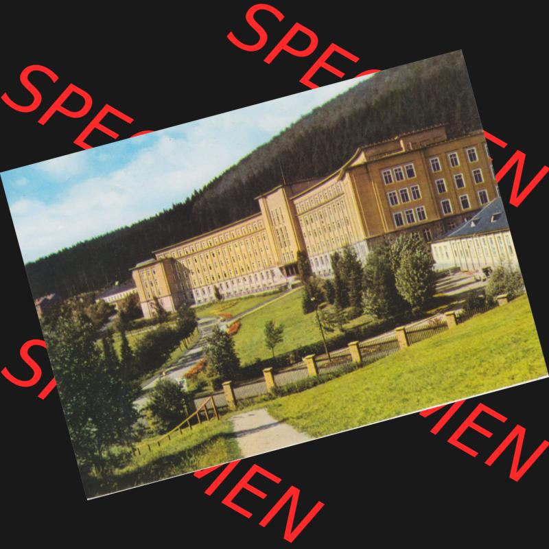 Ansichtskarte Erhard Neubert KG - Karl-Marx-Stadt DDR gemischte Ansichtskarten Sammlung mit Einbildkarten der DDR Bezirke 1960er Jahre, 1968, Lithografie Erlabrunn im Erzgebirge, Bergarbeiter... Sammlung