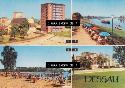Heldge-Verlag Köthen/Anhalt DDR im Bezirk Halle 1960er Jahre, 1969, Dessau, Am Roten Stern, Strandbad Adria, HO-Gaststätte Kornhaus... Sammlung