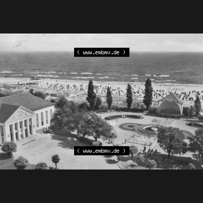 Alte Ansichtskarte DDR Bezirk Rostock, Kreis Wolgast, Seebad Heringsdorf 196x, Seebad Heringsdorf, Gebr. Garloff KG - Magdeburg. Digitales Bildmaterial von Ansichtskarten... Sammlung