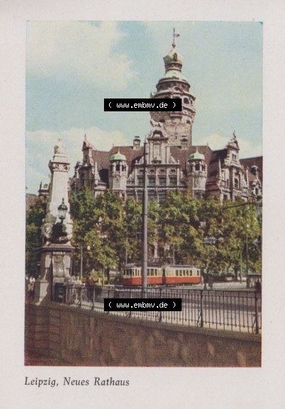 Heldge-Verlag Köthen/Anhalt Deutschland im farbigen Bild - 50 Heldge-farb-fotos Leipzig, Neues Rathaus, zum herunterladen freigegeben Sammlung