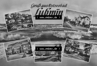 Heldge-Verlag Köthen/Anhalt DDR Bezirk Rostock 1960er Jahre, 1965, Schwarzweiß-Ansichtskarte, Gruß aus Ostseebad Lubmin, zum... Sammlung