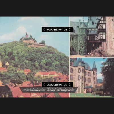 Ansichtskarte Heldge-Farbfotoverlag Köthen/Anhalt DDR gemischte Ansichtskarten Sammlung mit 3-Bild Mehrbildkarten der DDR Bezirke der 1960er Jahre, 1967, Lithografie Feudalmuseum Schloss... Sammlung