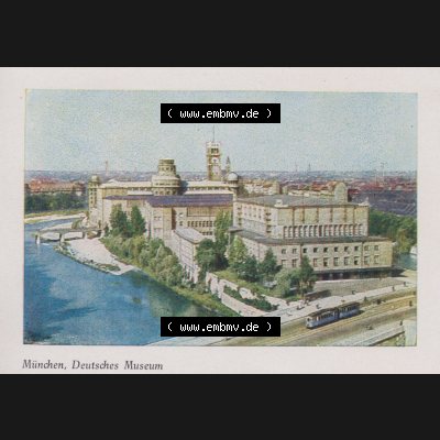 Lithographien Fotos, Heldge-Verlag Köthen/Anhalt Deutschland im farbigen Bild - 50 Heldge-farb-fotos München, Deutsches Museum. Sammlung von 50 Heldge-farb-fotos des Heldge-Verlages... Sammlung