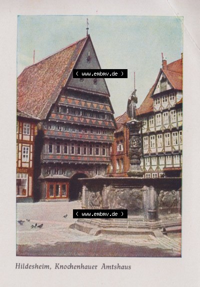 Heldge-Verlag Köthen/Anhalt Deutschland im farbigen Bild - 50 Heldge-farb-fotos Hildesheim, Knochenhauer Amtshaus, zum herunterladen... Sammlung