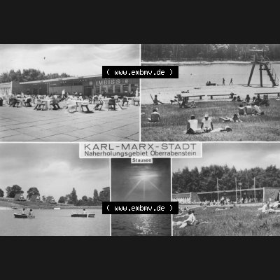 Ansichtskarte Foto-Ansicht DDR, Stadt Karl-Marx-Stadt 1976, Naherholungsgebiet Oberrabenstein. Digitales Bildmaterial von Ansichtskarten aus der DDR, der Deutschen Demokratischen... Sammlung
