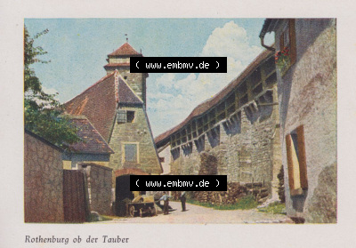 Heldge-Verlag Köthen/Anhalt Deutschland im farbigen Bild - 50 Heldge-farb-fotos Rothenburg ob der Tauber II, zum herunterladen... Sammlung