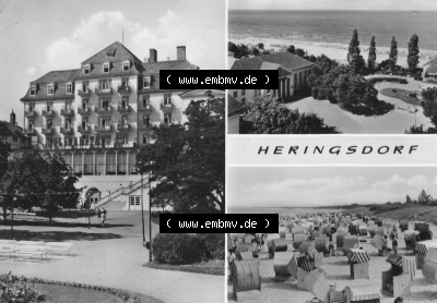 Ansicht Ostseebad Heringsdorf 1973, Mehrbildkarte für Sammler Heringsdorf Sammlung