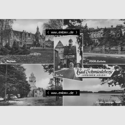 Ansichtskarte Heldge-Verlag Köthen/Anhalt DDR gemischte s/w, schwarzweiß, graustufen Sammlung der Jahre 1960er, 1967, Bad Schmiedeberg der Dübener Heide.... Sammlung