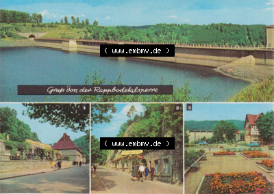 Heldge-Farbfotoverlag Köthen/Anhalt, 4-Bild Mehrbildkarten der DDR Bezirke der 1960er Jahre, 1968, Grußkarte, Gruß von der... Sammlung