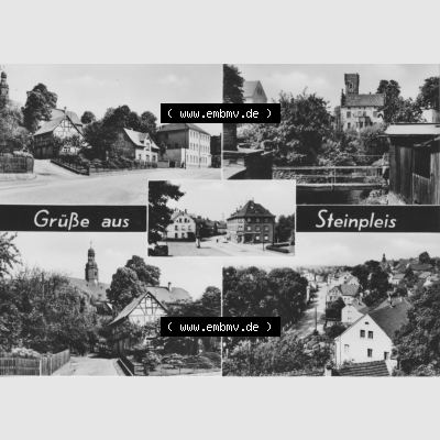 Ansichtskarte Erhard Neubert KG - Karl-Marx-Stadt DDR gemischte Ansichtskarten Sammlung mit 5-Bildkarten der DDR 1970er Jahre, 1975, Grußkarte, Grüße aus Steinpleis.... Sammlung