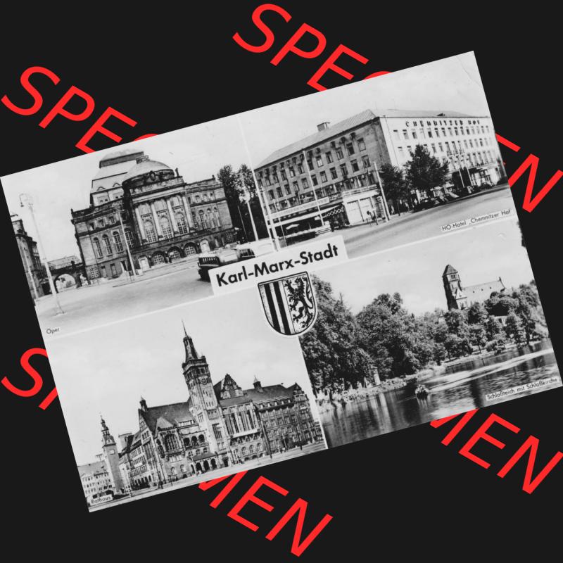 Ansichtskarte Foto-Ansicht DDR, Stadt Karl-Marx-Stadt 1961, Karl-Marx-Stadt Ansichten auf Mehrbildkarte. Digitales Bildmaterial von Ansichtskarten aus der DDR, der Deutschen Demokratischen... Sammlung