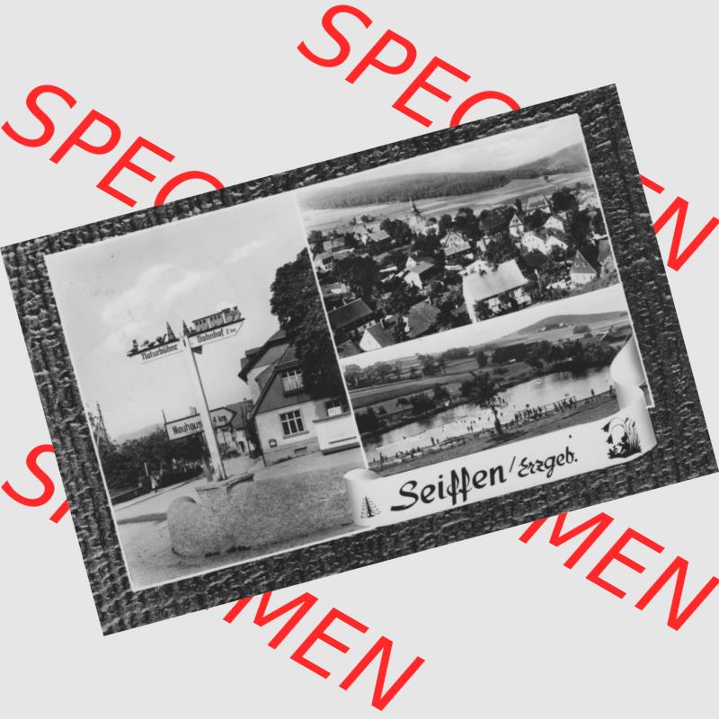 Ansichtskarte Erhard Neubert KG - Karl-Marx-Stadt DDR gemischte Ansichtskarten Sammlung mit 3-Bildkarten der DDR Bezirke 1960er Jahre, 1966, Seiffen im Erzgebirge. Digitales Bildmaterial... Sammlung