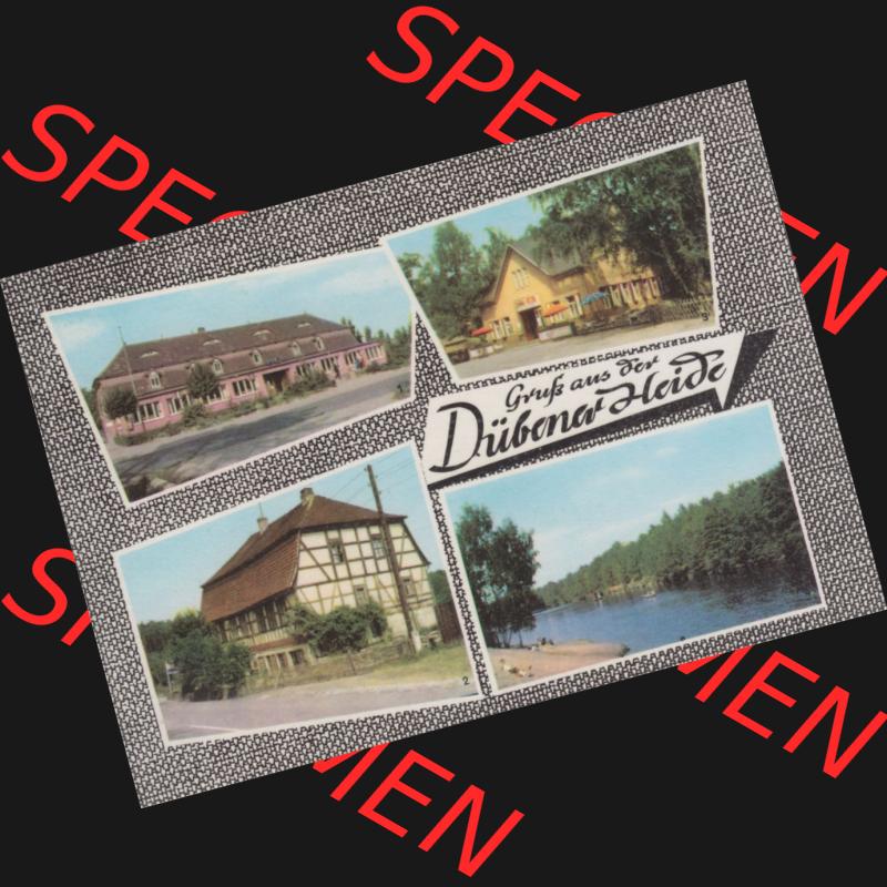 Ansichtskarte Heldge-Farbfotoverlag Köthen/Anhalt DDR gemischte Ansichtskarten Sammlung mit 4-Bild Mehrbildkarten der DDR Bezirke der 1960er Jahre, 1967, Grußkarte im Kasten-Design,... Sammlung