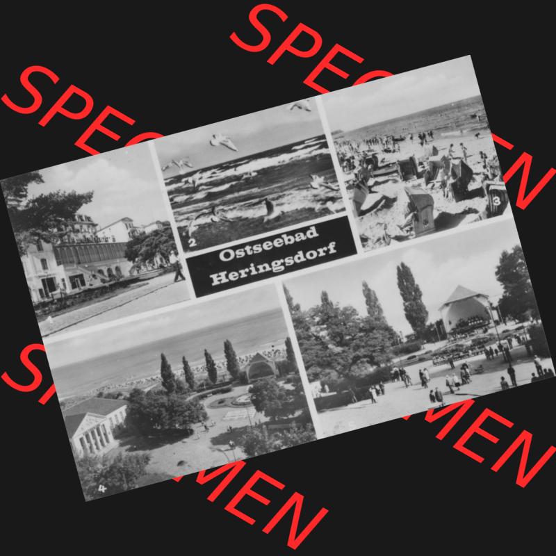Alte Ansichtskarte DDR Bezirk Rostock, Kreis Wolgast, Seebad Heringsdorf 1971, Möwen am Strand, Kulturhaus, Verlag Felix Setecki Berlin. Digitales Bildmaterial... Sammlung