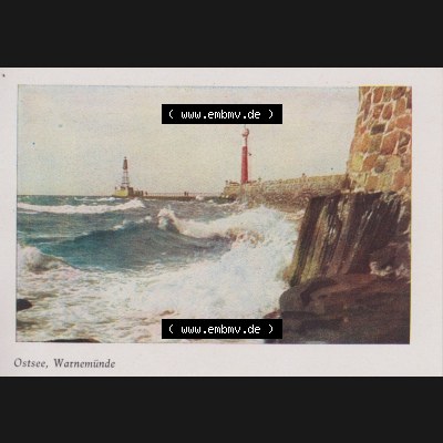 Lithographien Fotos, Heldge-Verlag Köthen/Anhalt Deutschland im farbigen Bild - 50 Heldge-farb-fotos Ostsee, Warnemünde. Sammlung von 50 Heldge-farb-fotos des Heldge-Verlages... Sammlung