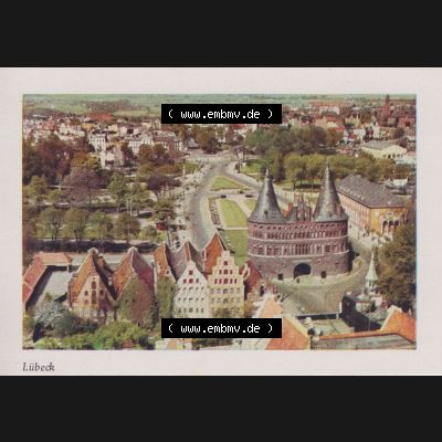 Lithographien Fotos, Heldge-Verlag Köthen/Anhalt Deutschland im farbigen Bild - 50 Heldge-farb-fotos Lübeck. Sammlung von 50 Heldge-farb-fotos des Heldge-Verlages Köthen... Sammlung
