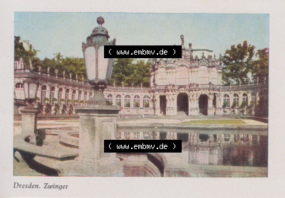 Heldge-Verlag Köthen/Anhalt Deutschland im farbigen Bild - 50 Heldge-farb-fotos Dresden, Zwinger I, zum herunterladen freigegeben Sammlung
