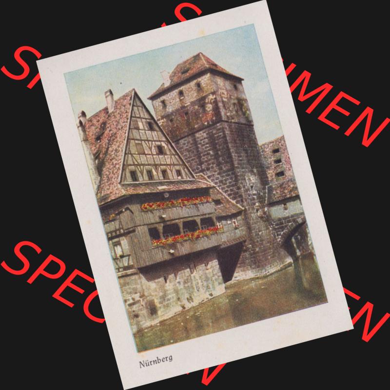 Lithographien Fotos, Heldge-Verlag Köthen/Anhalt Deutschland im farbigen Bild - 50 Heldge-farb-fotos Nürnberg IIII. Sammlung von 50 Heldge-farb-fotos des Heldge-Verlages Köthen... Sammlung