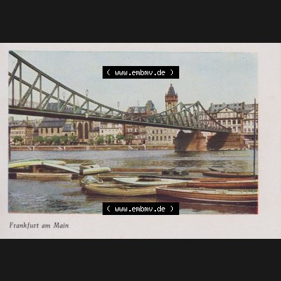 Lithographien Fotos, Heldge-Verlag Köthen/Anhalt Deutschland im farbigen Bild - 50 Heldge-farb-fotos Frankfurt am Main I. Sammlung von 50 Heldge-farb-fotos des Heldge-Verlages Köthen... Sammlung