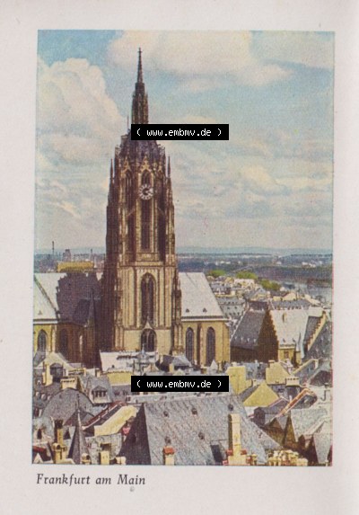 Heldge-Verlag Köthen/Anhalt Deutschland im farbigen Bild - 50 Heldge-farb-fotos Frankfurt am Main II, zum herunterladen freigegeben Sammlung