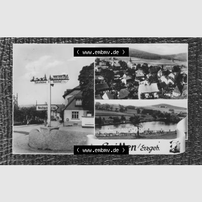 Ansichtskarte Erhard Neubert KG - Karl-Marx-Stadt DDR gemischte Ansichtskarten Sammlung mit 3-Bildkarten der DDR Bezirke 1960er Jahre, 1966, Seiffen im Erzgebirge. Digitales Bildmaterial... Sammlung