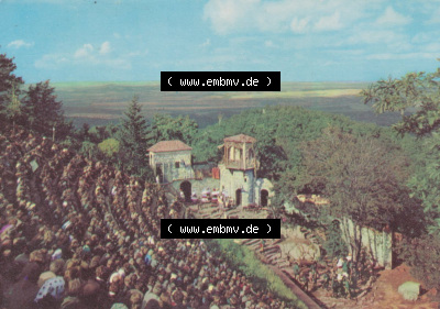 Heldge-Verlag Köthen/Anhalt DDR im Harz 1960er Jahre, 1966, Harzer Bergtheater bei Thale, zum herunterladen freigegeben Sammlung