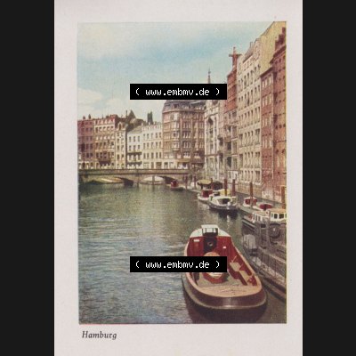 Lithographien Fotos, Heldge-Verlag Köthen/Anhalt Deutschland im farbigen Bild - 50 Heldge-farb-fotos Hamburg I. Sammlung von 50 Heldge-farb-fotos des Heldge-Verlages Köthen Provinz... Sammlung