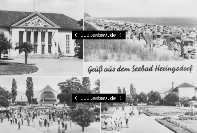 Seebad Heringsdorf 1978, Gruß aus dem Seebad Heringsdorf, DDR Grußkarte, Planet-Verlag Berlin, zum herunterladen freigegeben Sammlung