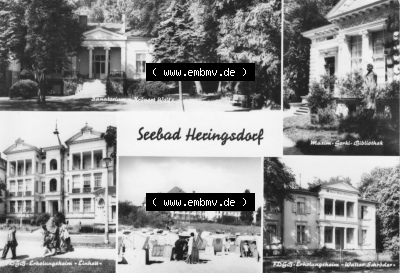 Seebad Heringsdorf 1973, FDGB-Erholungsheime, Planet-Verlag Berlin, zum herunterladen freigegeben Sammlung
