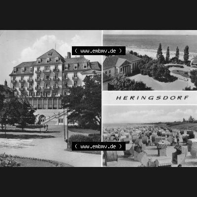Ansichtskarte mit Ansicht Ostseebad Heringsdorf 1973, Mehrbildkarte für Sammler Heringsdorf. Alte Ansichtskarte der DDR Bezirk Rostock, Kreis Bad Wolgast, Ostseebad Heringsdorf... Sammlung