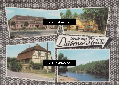 Heldge-Farbfotoverlag Köthen/Anhalt, 4-Bild Mehrbildkarten der DDR Bezirke der 1960er Jahre, 1967, Grußkarte im Kasten-Design,... Sammlung