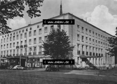 Ansichtskarte Foto-Ansicht DDR, Stadt Karl-Marx-Stadt 1980, Einbildkarte Cemnitzer Hof in Karl-Marx-Stadt, zum herunterladen freigegeben Sammlung