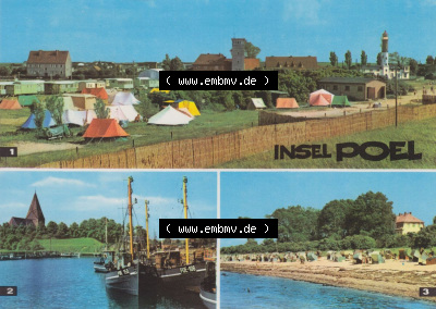 Heldge-Verlag Köthen/Anhalt DDR Bezirk Rostock 1970er Jahre, 1970, Insel Poel, Timmendorf, Kirchdorf - Hafen, Schwarzer Busch,... Sammlung